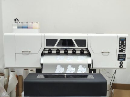 Professioneller DTF-Drucker für 60-cm-Rollen mit zwei Druckköpfen und automatischem Schüttler – Bild 4