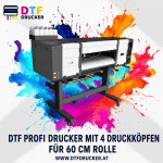 DTF-Drucker für 60-cm-Rollen mit 4 Druckköpfen