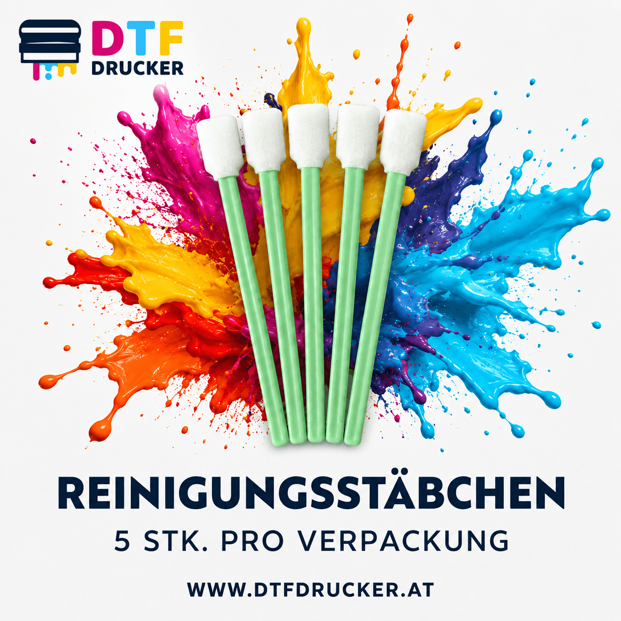 cistiace_tycinky at Professionelle Reinigungsstäbchen für die Reinigung von DTF-Druckern – Bild 1