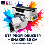 DTF-Profi-Drucker mit Schüttler und Trockner