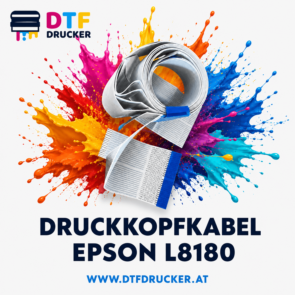 kablel8180 at Datenkabel für den Druckkopf EPSON L8180 – Bild 1