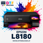 TOP PRODUKT – DTF-Drucker EPSON L8180, Farbdruck bis A3+