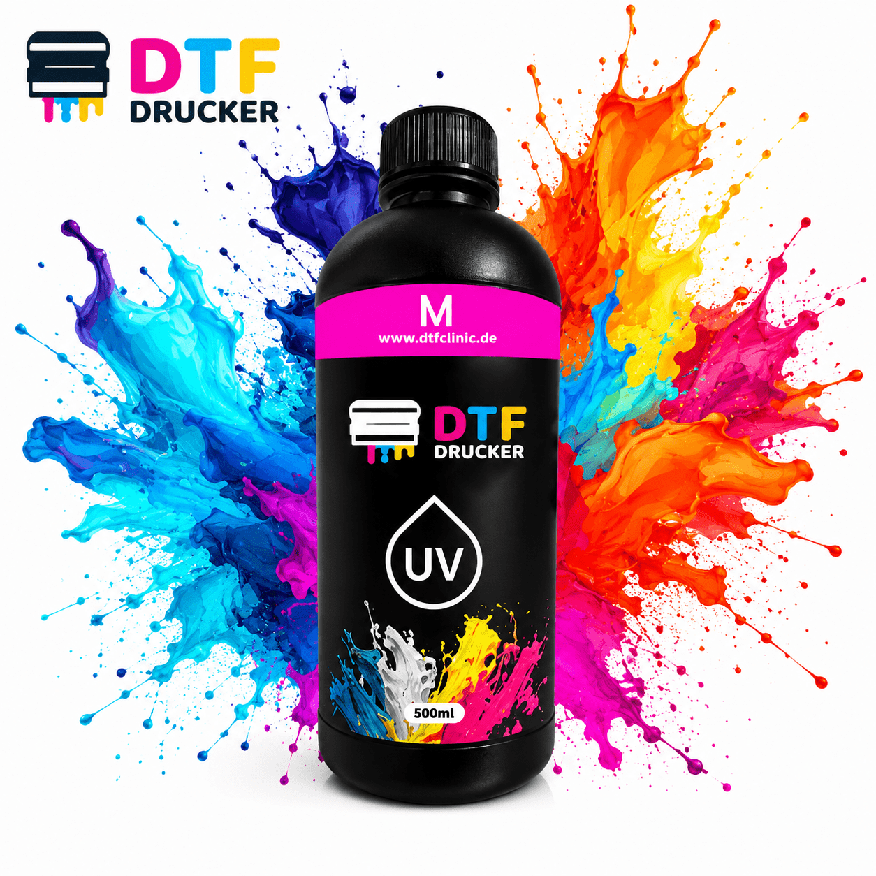 magenta de UV-DTF-Tinte – Magenta – Bild 1